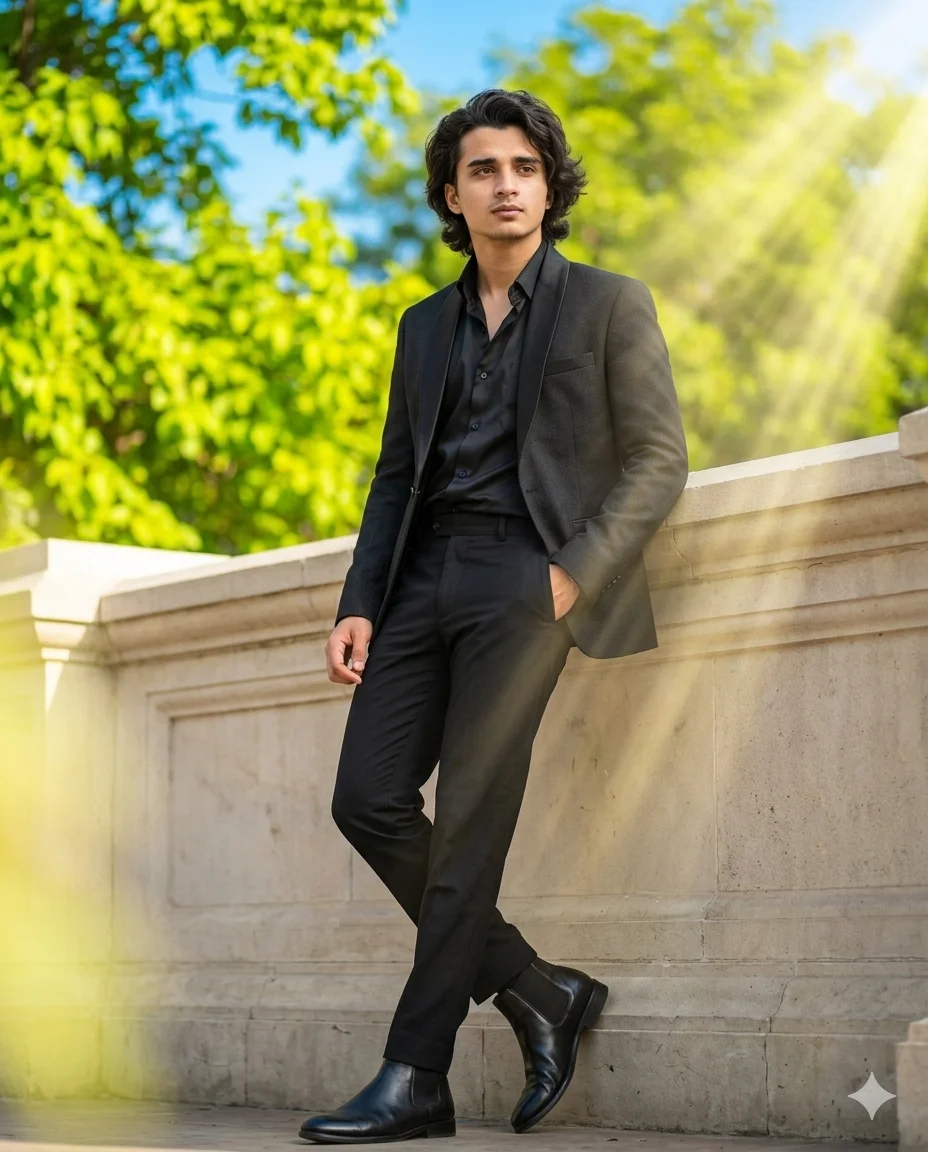 All-Black Avant-Garde AI Prompt Nano Banana AI Prompts for Vogue Style Portraits