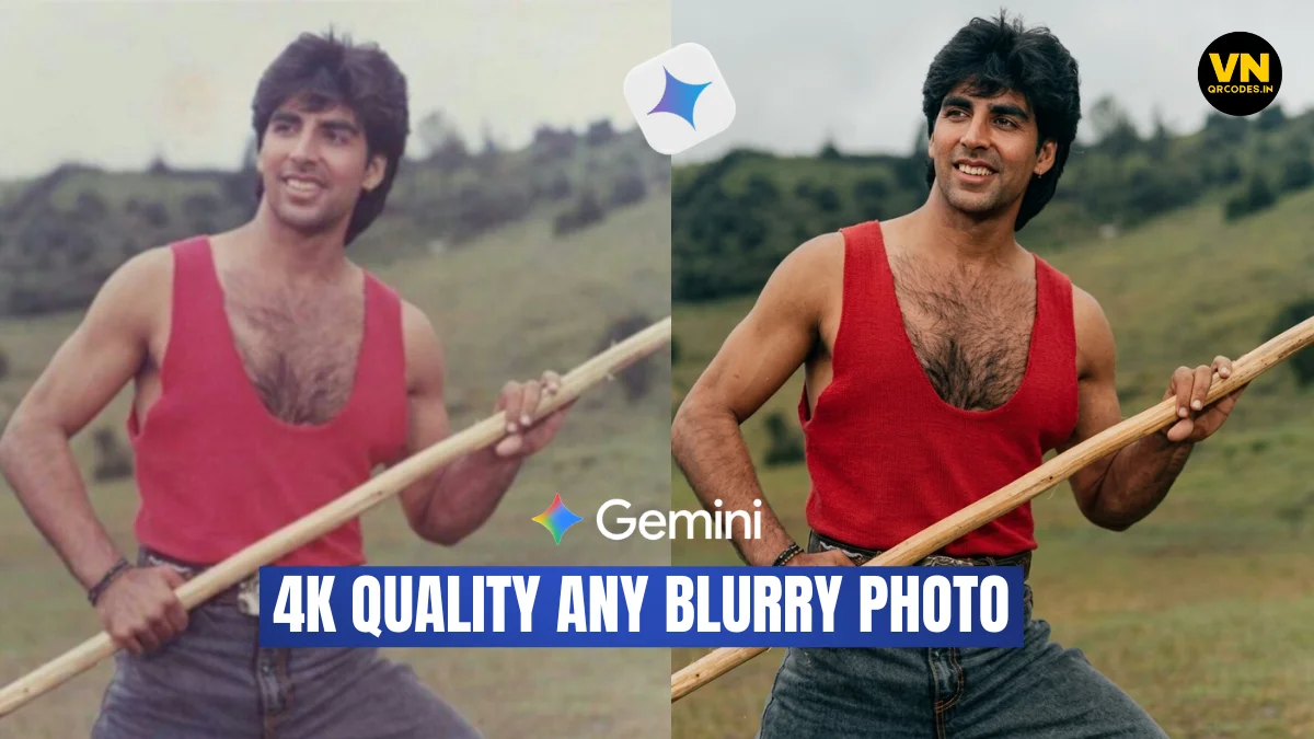 Google Gemini AI Photo Enhance Prompt Convert Blur to Clear HD Photo 2026