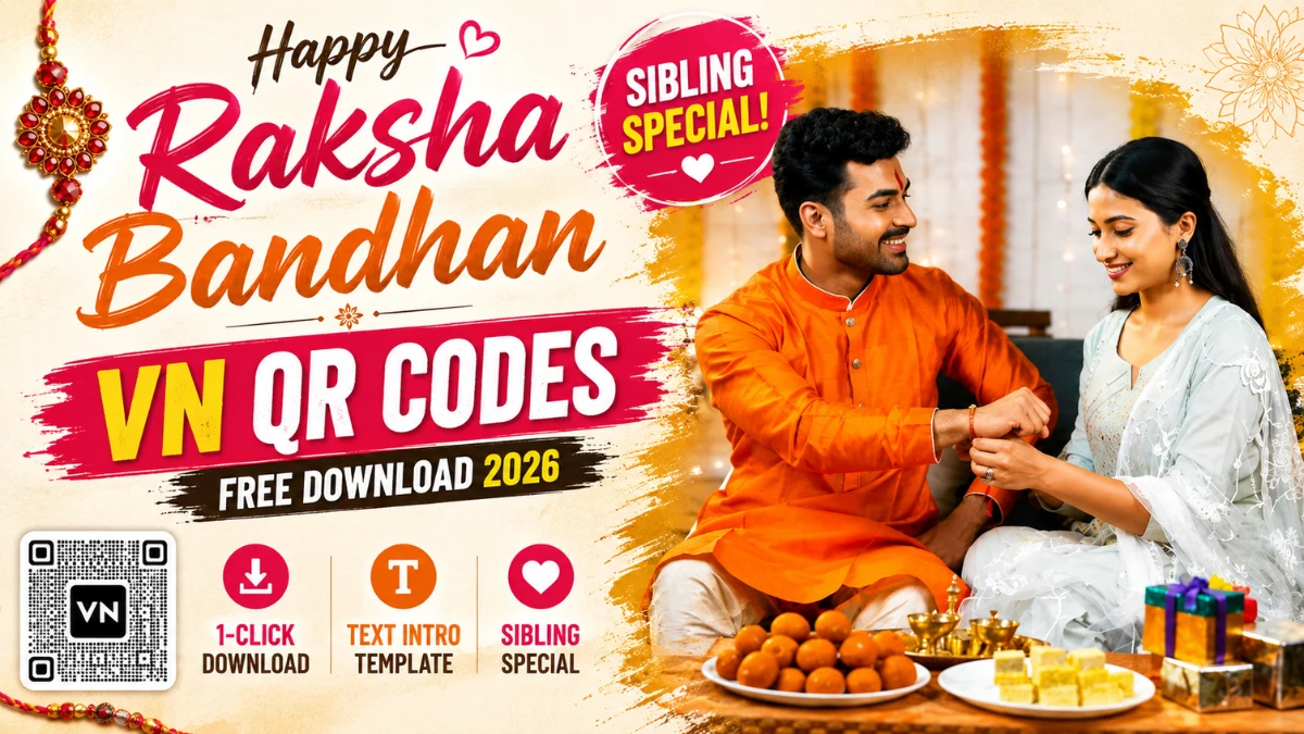Raksha Bandhan VN QR Codes Download 2026