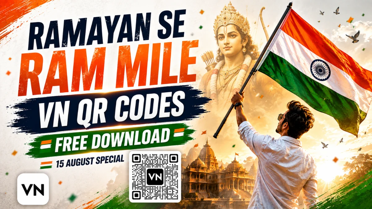 Ramayan Se Ram Mile 15 August VN QR Codes Download 2026
