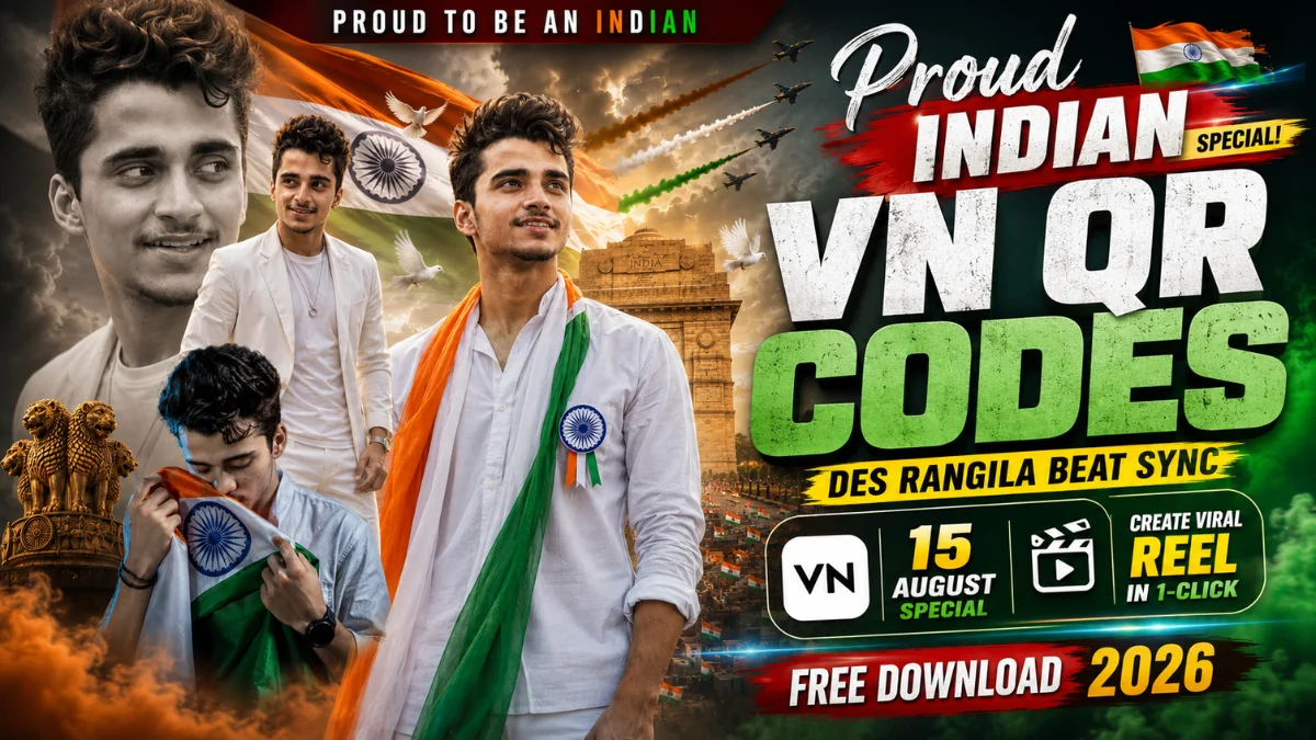 Trending 80th Independence Day VN QR Codes | Proud To Be Indian Reel