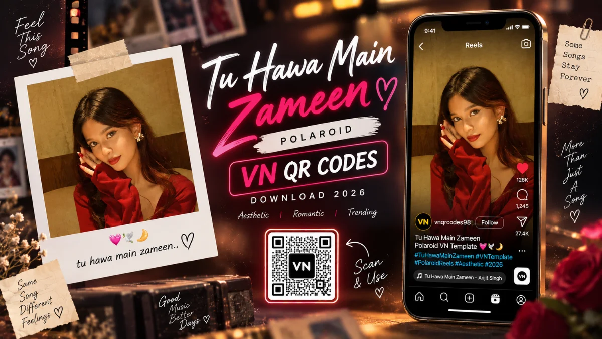 Tu Hawa Main Zameen VN QR Codes Download 2026