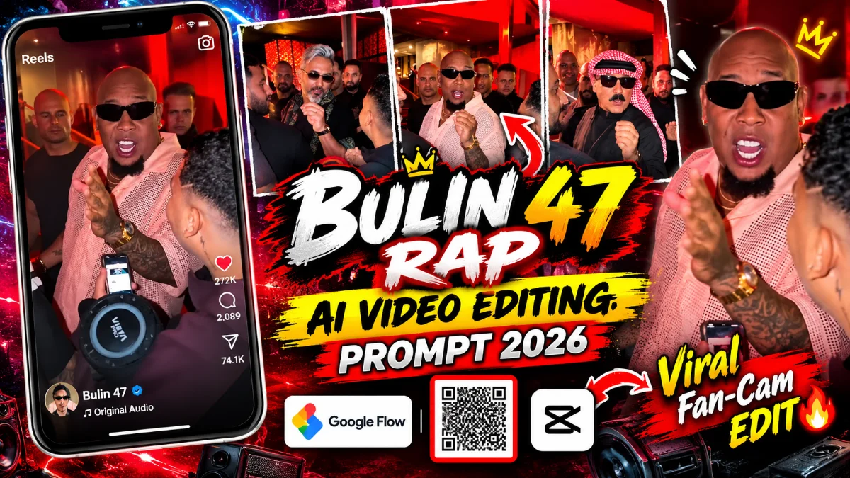 Viral Instagram Bulin 47 Rap AI Video Prompt 2026 | Google Flow Tutorial