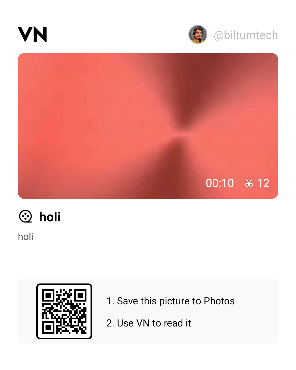 Bura na maano holi hai Holi VN QR Codes