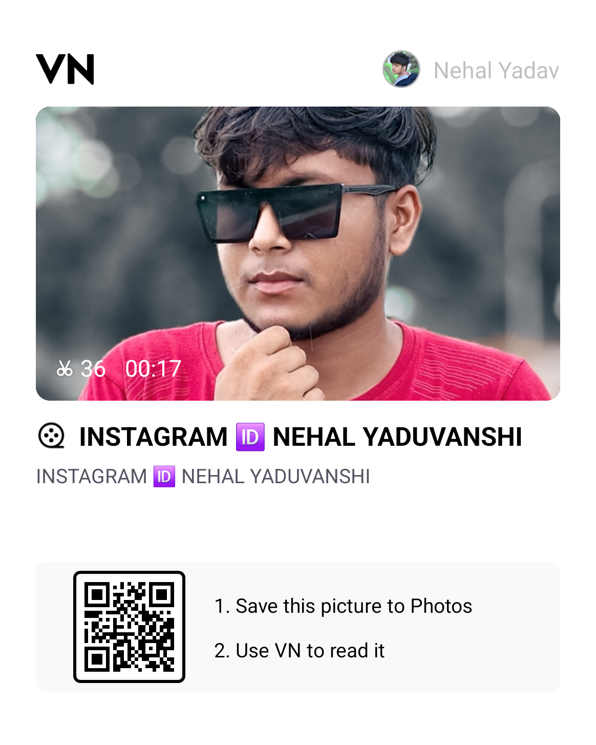 Ishq Chunariya Odh Ke Dil Mein Aana 90s Song Reel VN Qr Code Template 2026