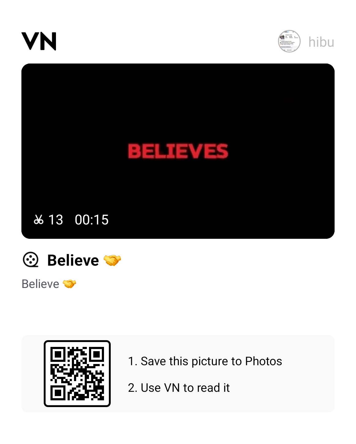 Nobody Believes In You, You Lost Again And Again 12 Photo Replace VN Qr Code Template