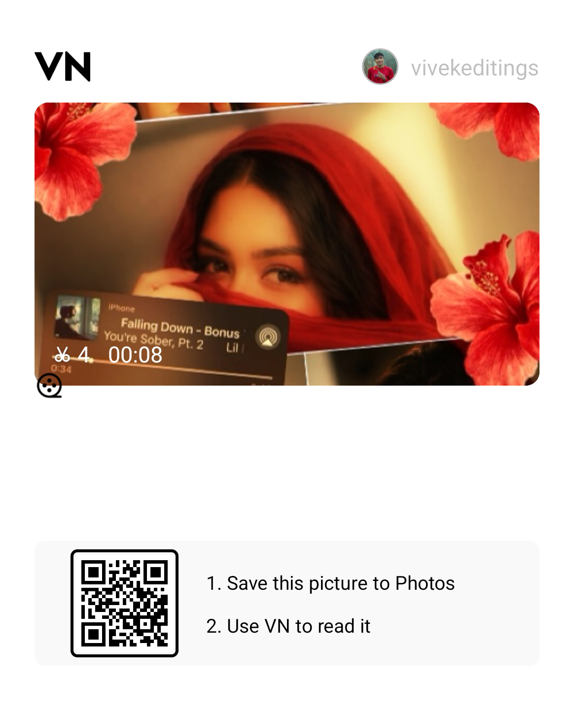 Tere Liye Mandir Jau Viral Song VN QR Code Template 2026